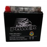 Μπαταρία POWER YB9-BS GEL 9Ah